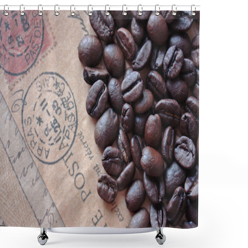 Personality  Coffee Shower Curtains