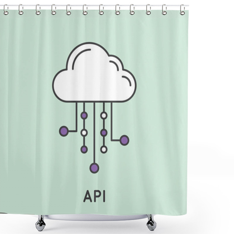 Personality  Application Programming Interface API Technology Shower Curtains