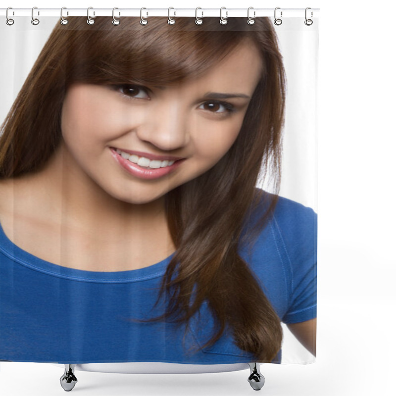 Personality  Hispanic Girl Shower Curtains