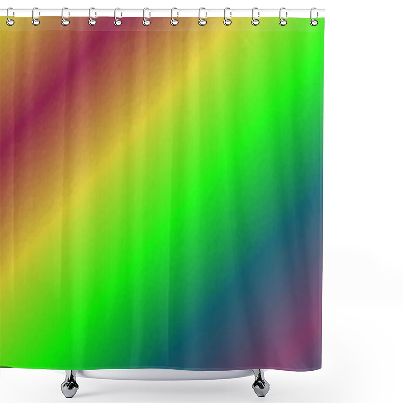 Personality  Abstract Geometric Background With Poly Pattern Shower Curtains