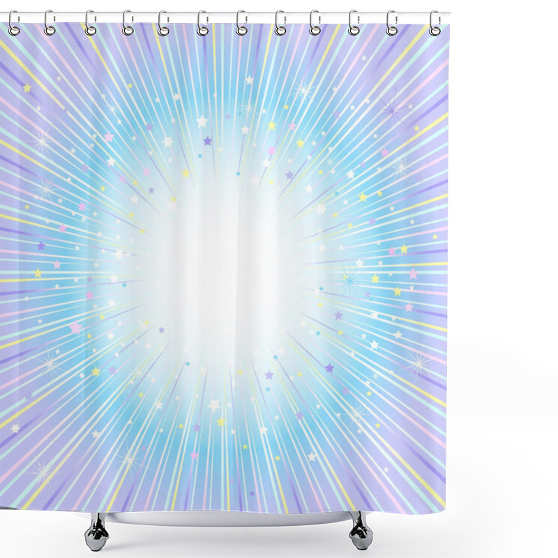 Personality  Christmas Pastel Background Shower Curtains