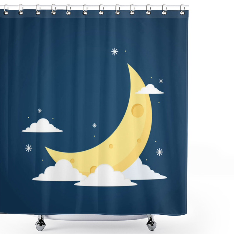 Personality  Banner For Mid Autumn Festival. Asian Harvest Traditional Festival. Chuseok, Mid Autumn Korea Festival. Vector Banner, Background And Poster. Shower Curtains