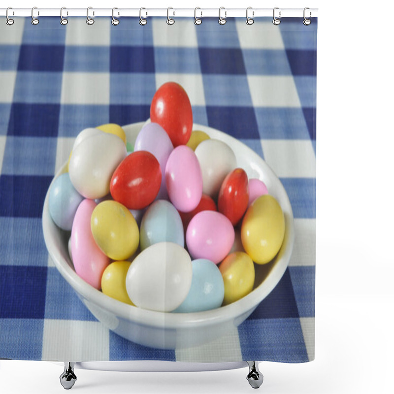 Personality  Jordan Almonds Dragée Shower Curtains