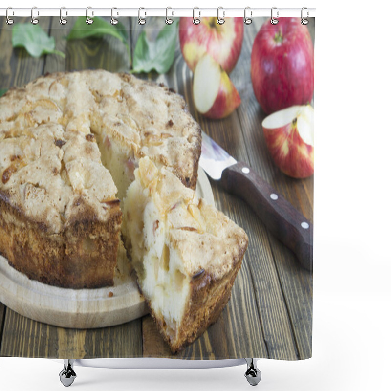 Personality  Apple Pie. Charlotte Shower Curtains