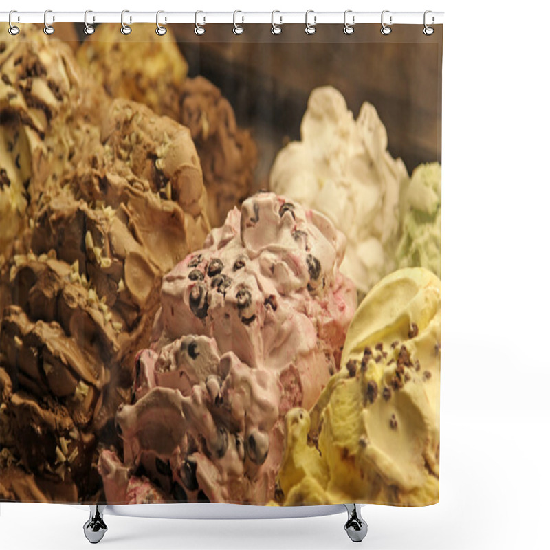 Personality  Gelato Shower Curtains