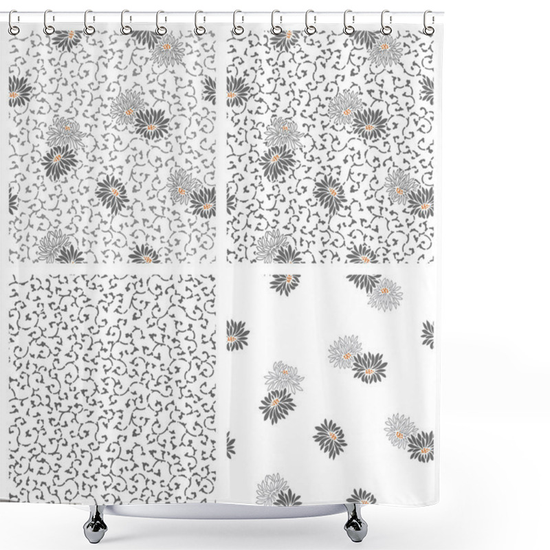 Personality  Japanese Tradition Pattern Shower Curtains