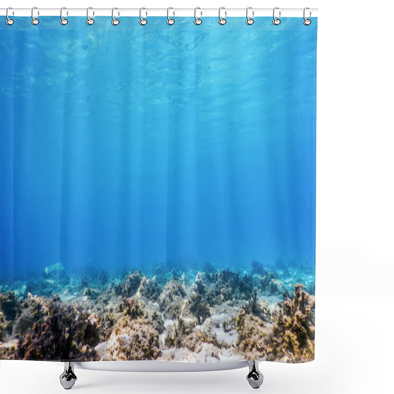 Personality  Underwater Scene Sunlight, Underwater Life. Shower Curtains