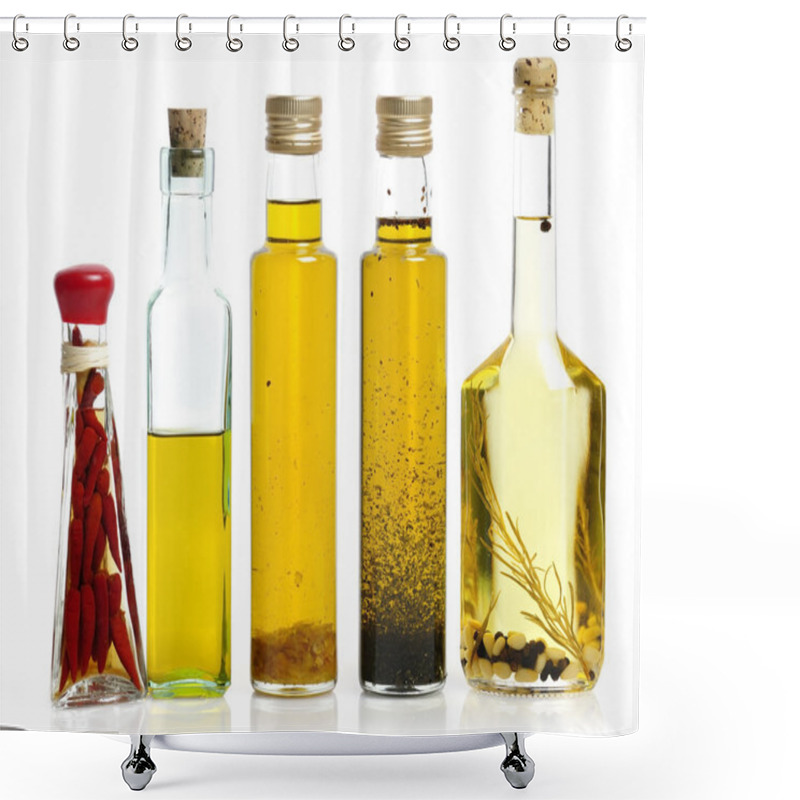 Personality  Cooking Oil Shower Curtains