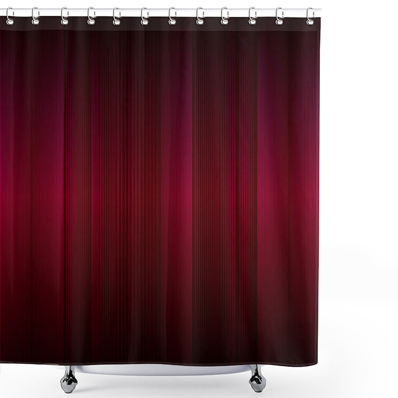 Personality  Red Abstract Background Shower Curtains