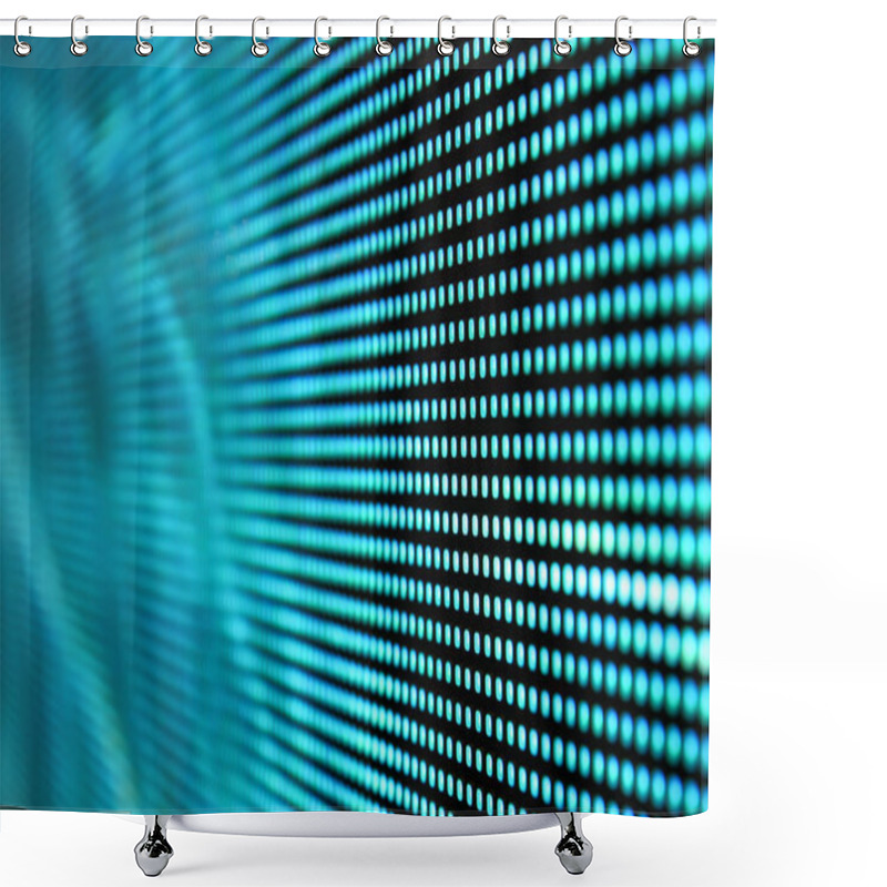 Personality  LED Technology Background Shower Curtains