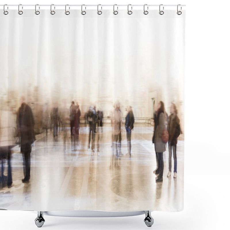 Personality  At Exhibition Shower Curtains