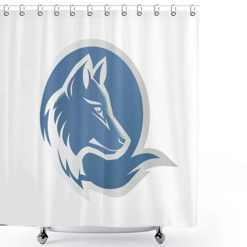 Personality  Full Moon Shower Curtains