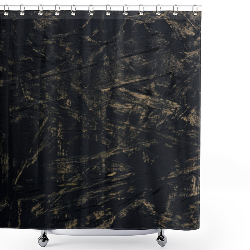 Personality  Black Abstract Background  Shower Curtains