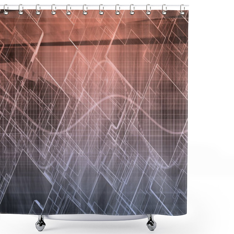 Personality  Emerging Technologies Shower Curtains