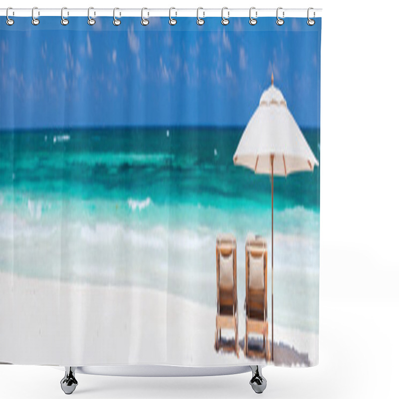 Personality  Tropical Vacation Shower Curtains