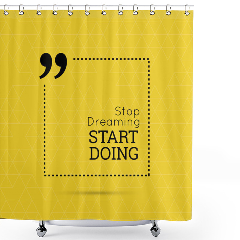 Personality  Inspirational Quote. Shower Curtains