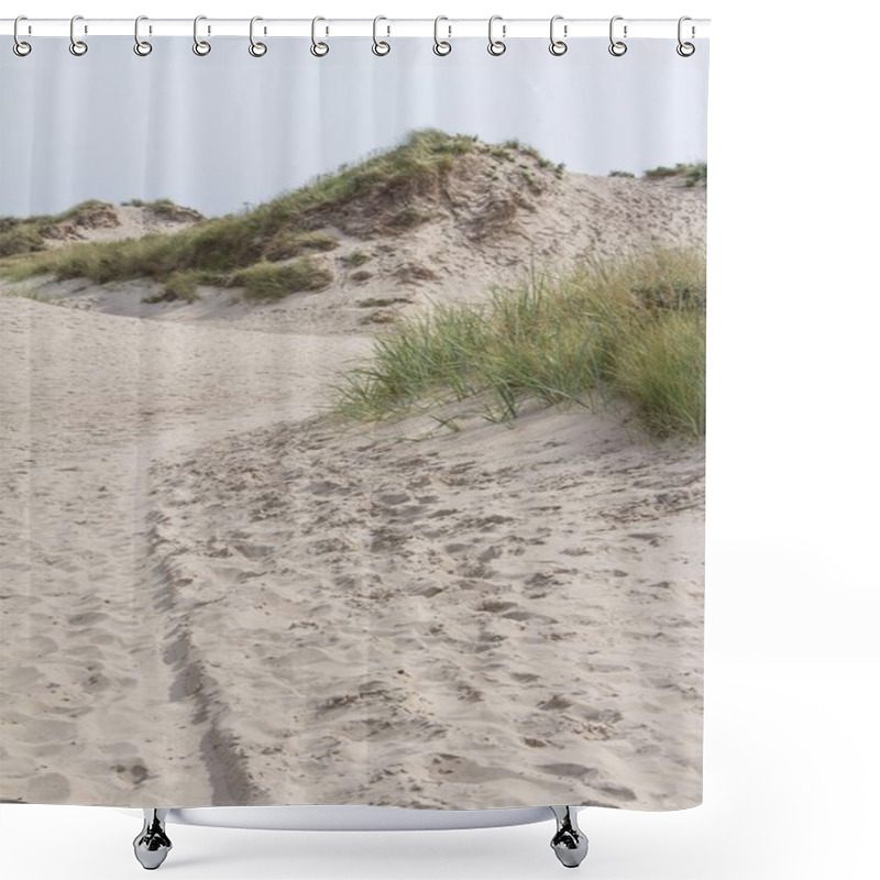 Personality  Dutch Sand Dunes Shower Curtains