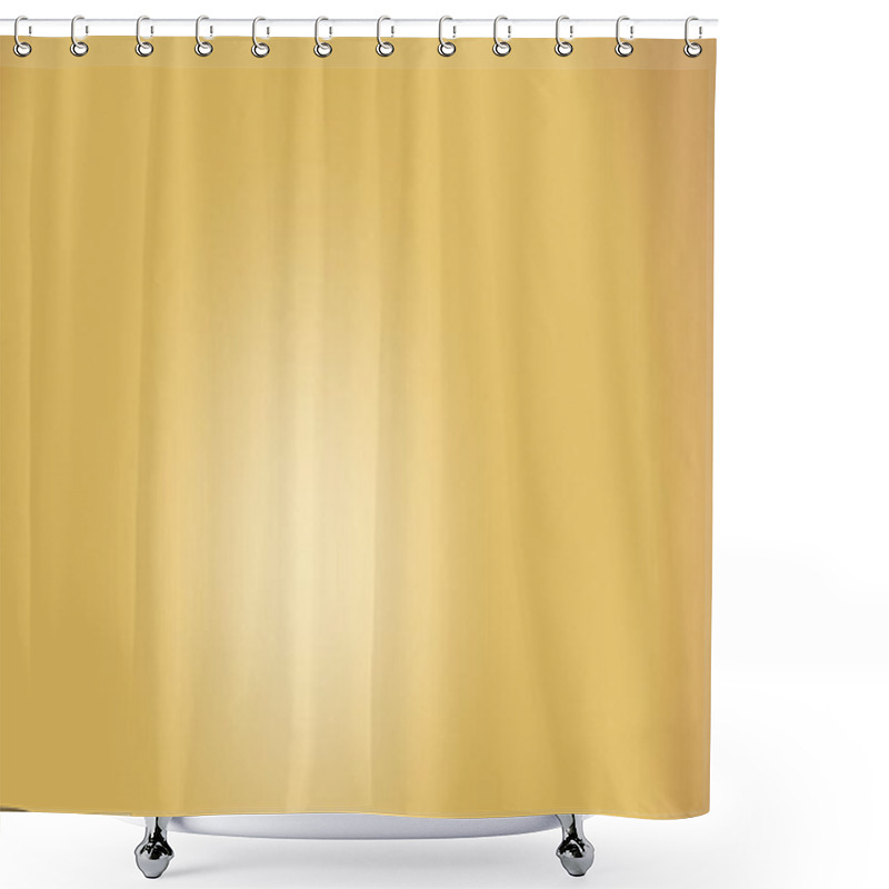 Personality  Abstract Golden Background Gold Effect  Shower Curtains