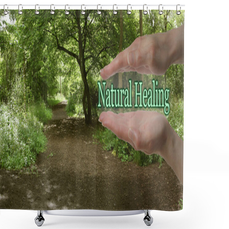 Personality  The Path To Natural Healing Shower Curtains