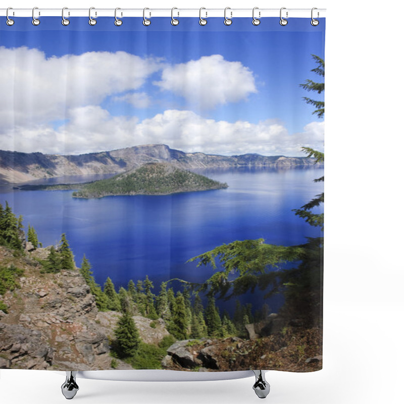 Personality  Crater Lake, Oregon Shower Curtains