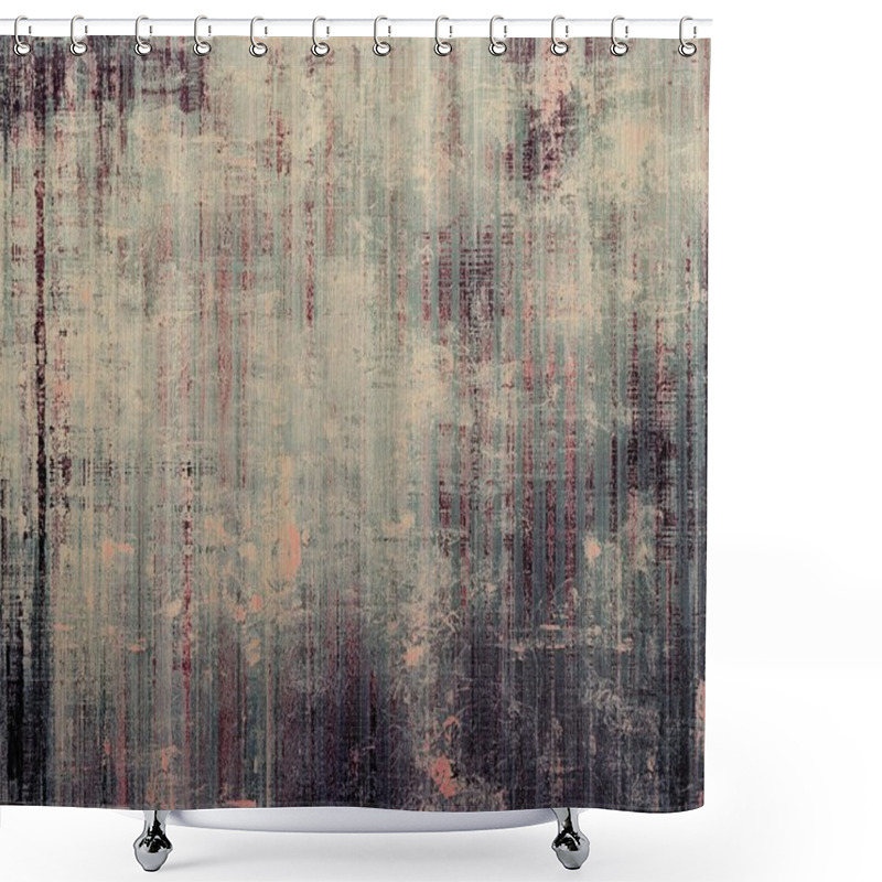 Personality  Old Texture Shower Curtains