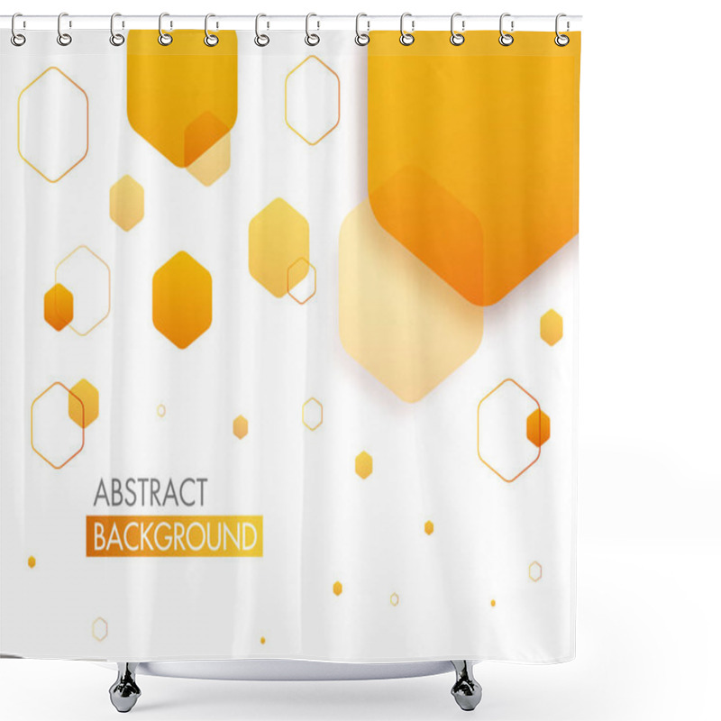 Personality  Creative Abstract Geometric Background. Shower Curtains