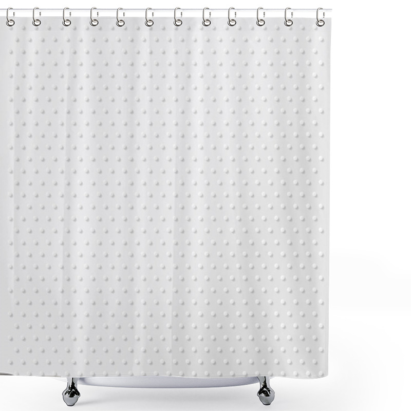 Personality  Bright Dotted Texture Background Shower Curtains