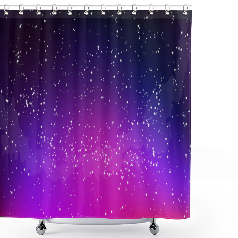 Personality  Southern Hemisphere Constellations, Star Map. Science Astronomy Shower Curtains