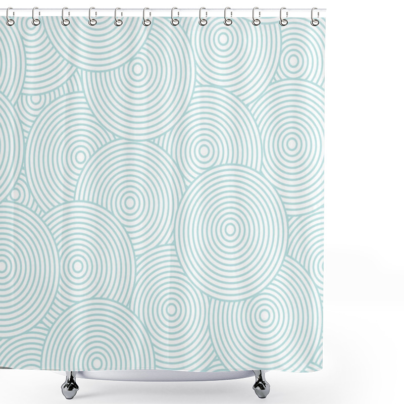 Personality  Abstract Geometric Shower Curtains