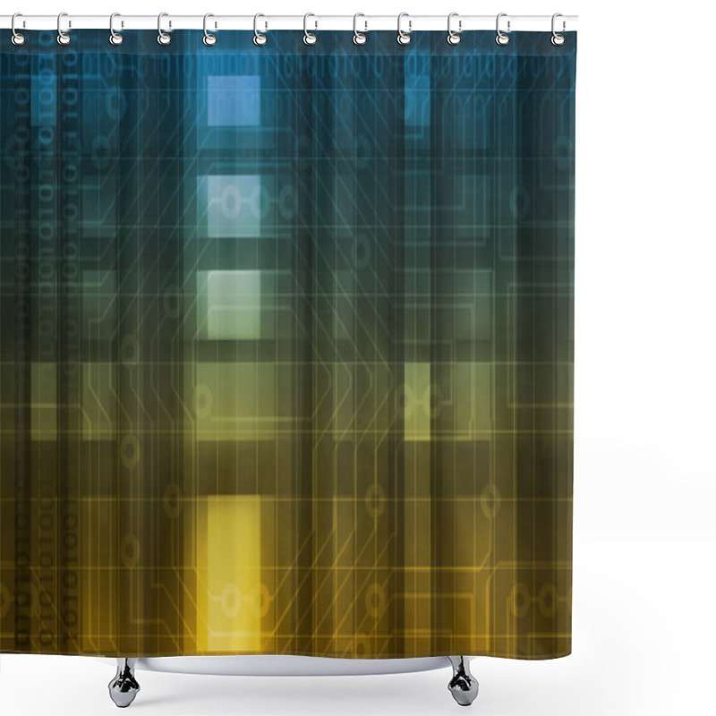 Personality  Latest Technology Shower Curtains