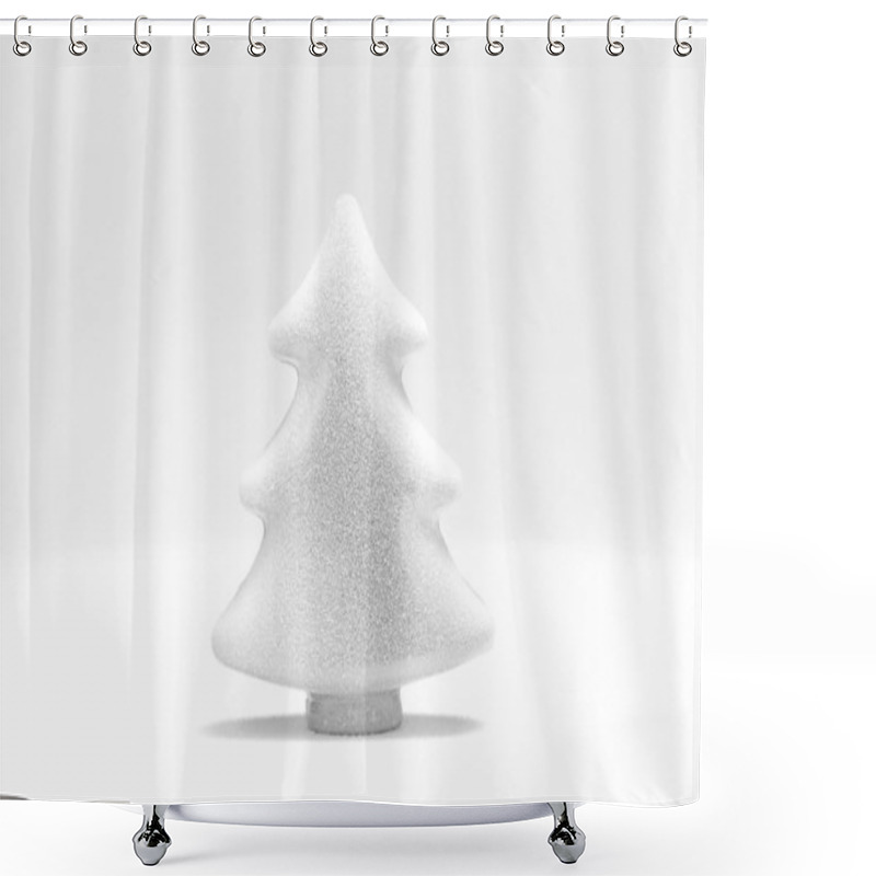 Personality  Christmas Tree Shower Curtains