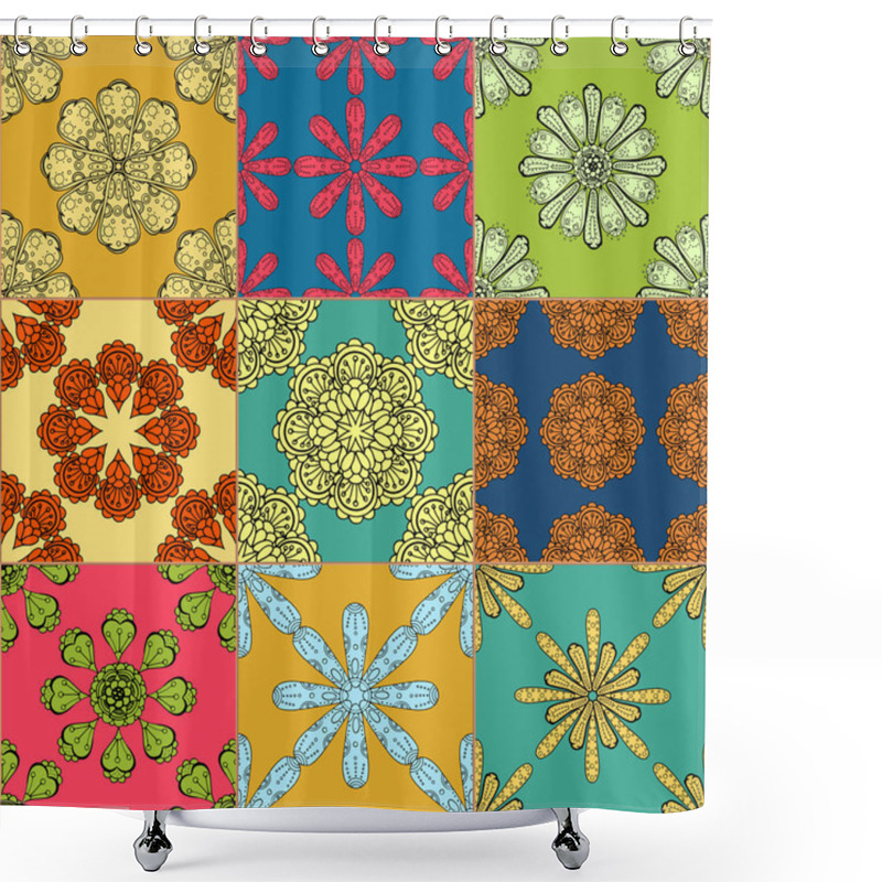 Personality  Gorgeous Seamless Pattern Shower Curtains