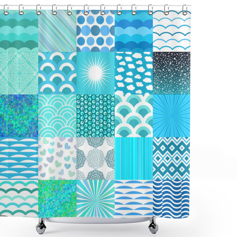 Personality  Sea Set Shower Curtains