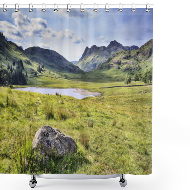 Personality  Blea Tarn In The Lake District Shower Curtains