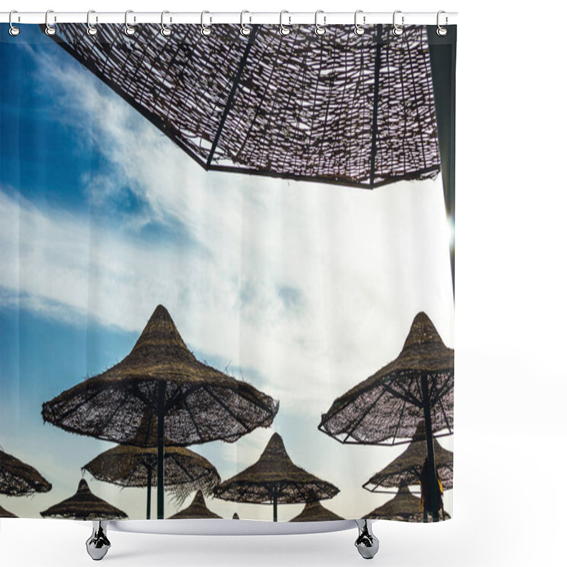 Personality  Umbrellas Shower Curtains