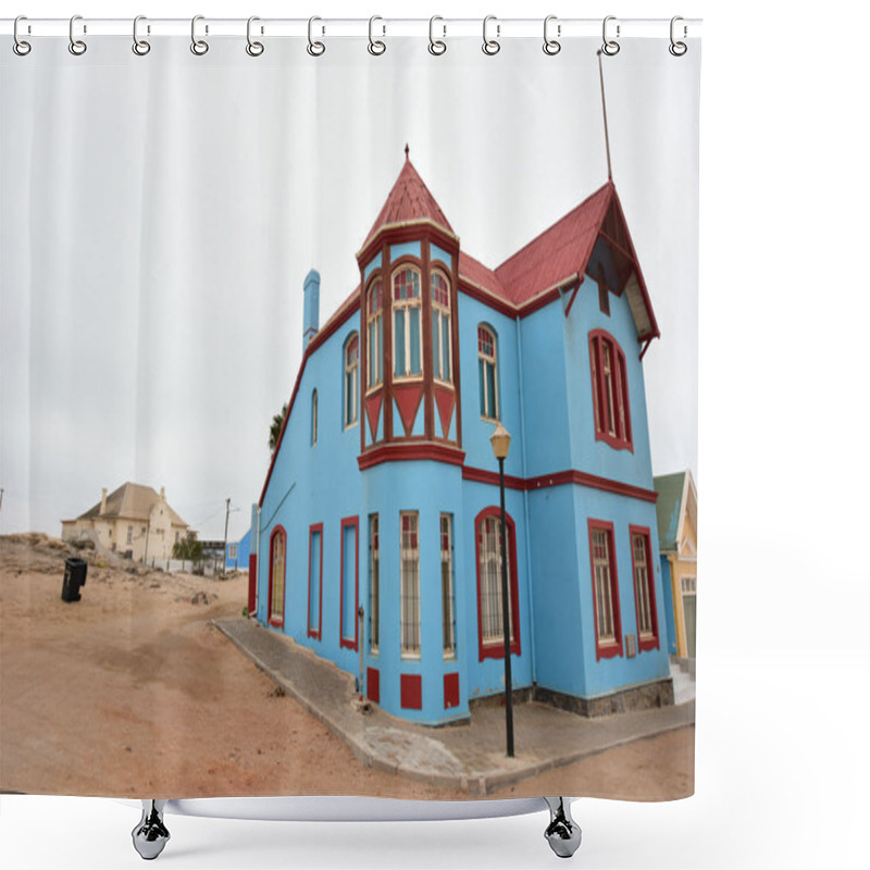 Personality  Haus Grunewald - Luderitz, Namibia Shower Curtains