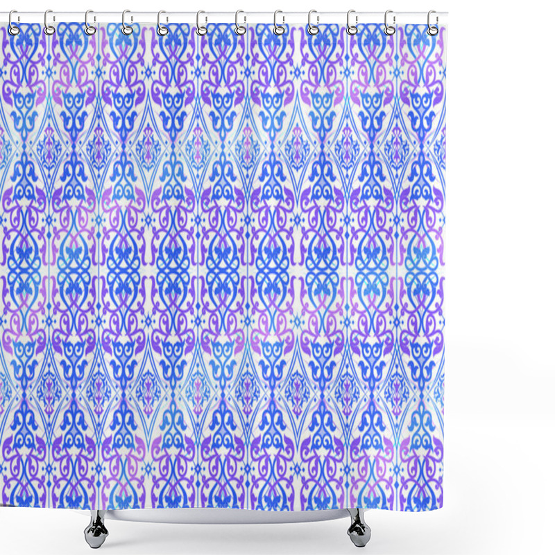 Personality  Kazakh National Patterns And Ornaments Shower Curtains