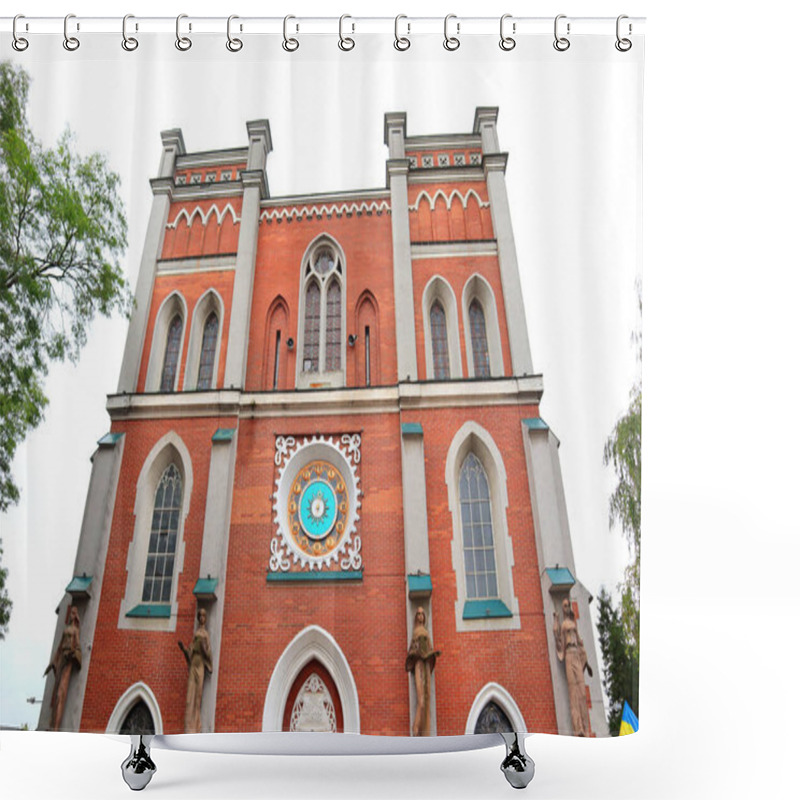 Personality   Church Of St. Anthony In Rivne, Ukraine Shower Curtains