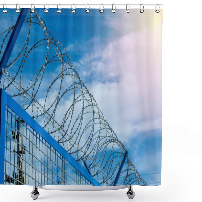 Personality  Barbed Wires Shower Curtains