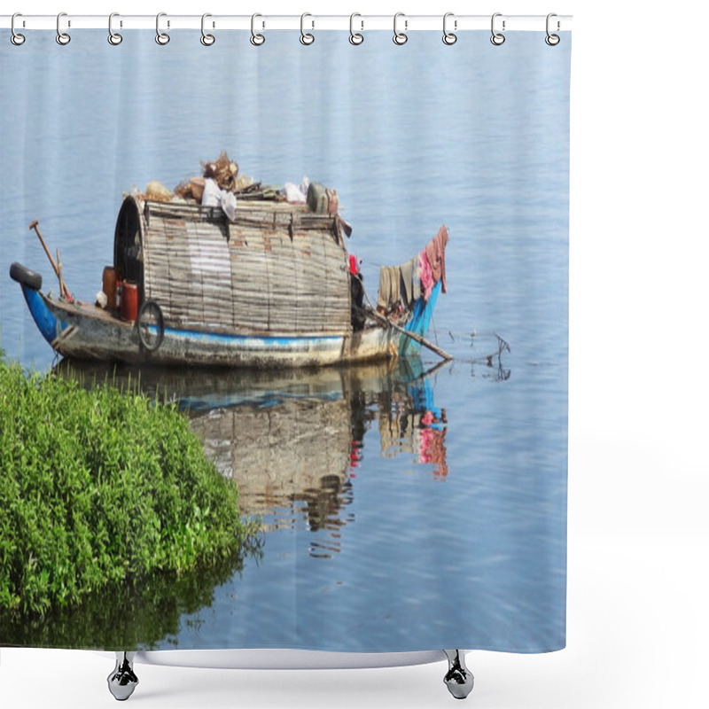 Personality  Around Tonle Sap Shower Curtains