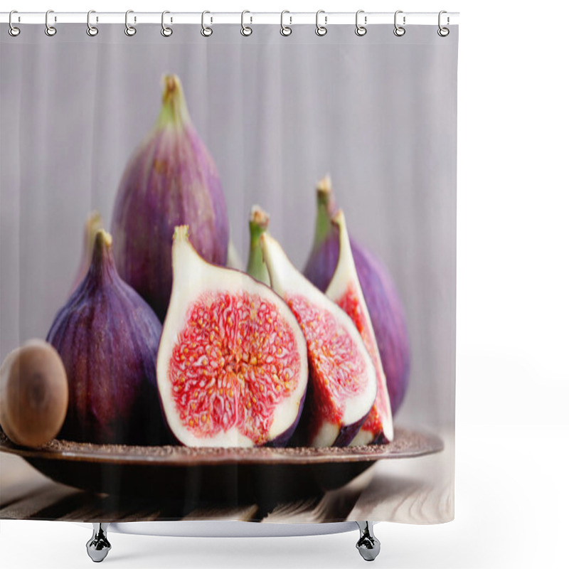 Personality  Delicious Fresh Figs Shower Curtains