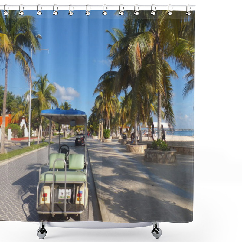 Personality  Isla Mujeres In Mexico Shower Curtains