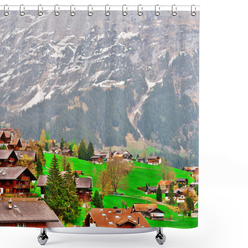 Personality  Small Town Shower Curtains