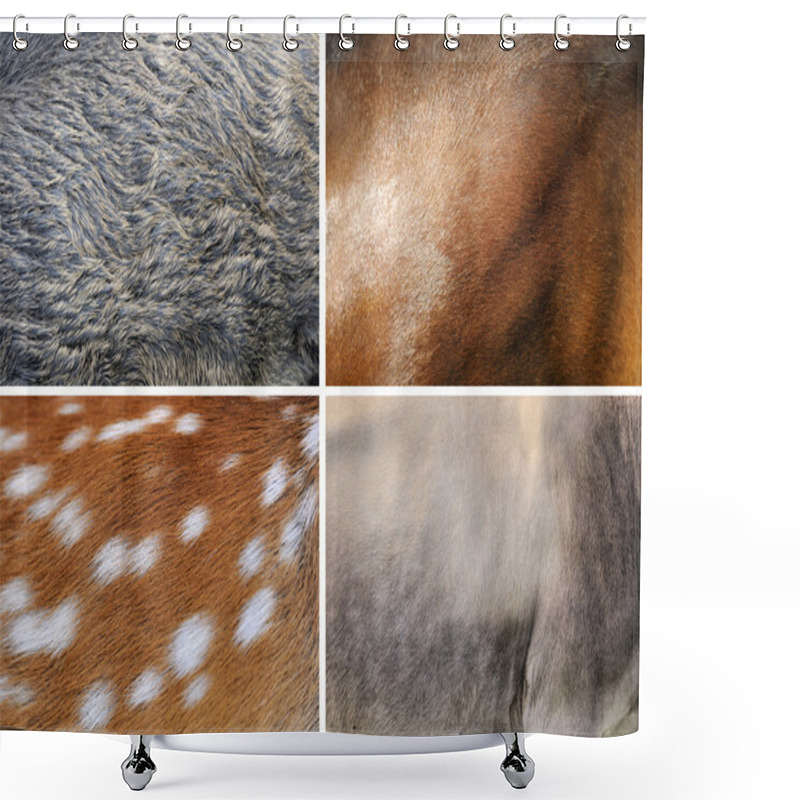 Personality  Animal Skin Texture Shower Curtains