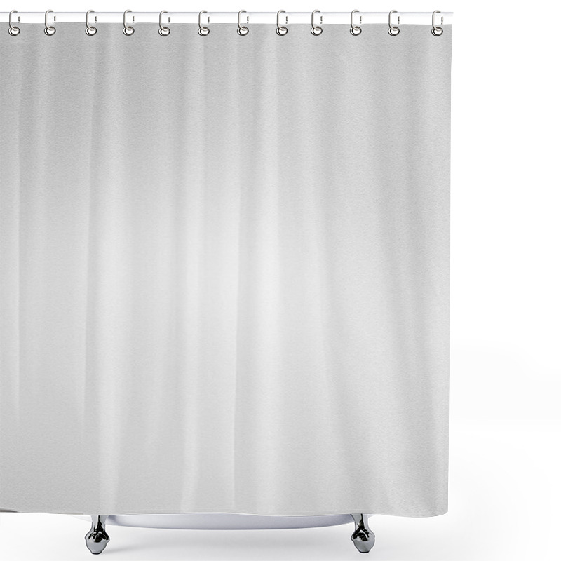 Personality  Grey Background Shower Curtains