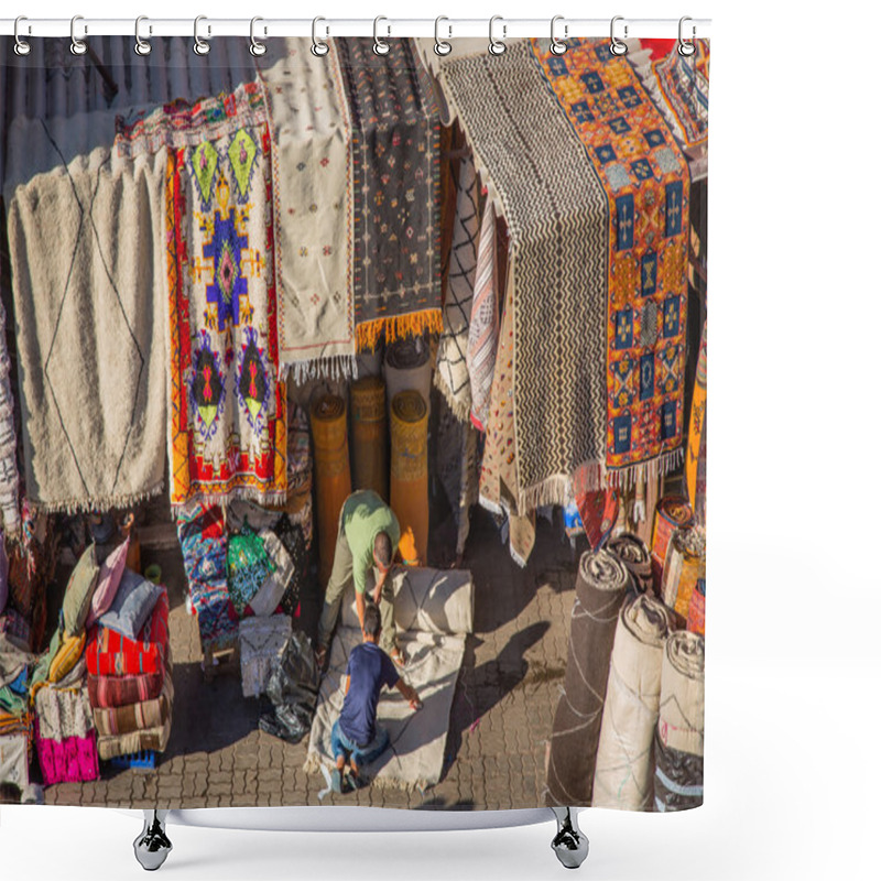 Personality  A Carpet Shop Shower Curtains