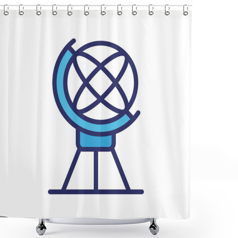 Personality  North Cape, Norway, Cape, World Fully Editable Vector Icons Shower Curtains