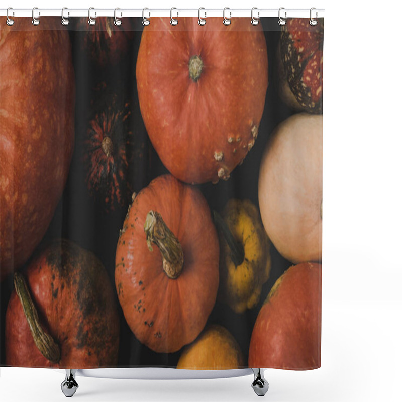 Personality  Pumpkins Shower Curtains