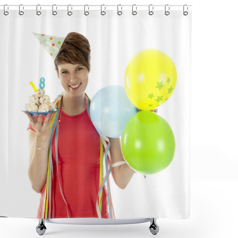 Personality  Turn 18 Shower Curtains