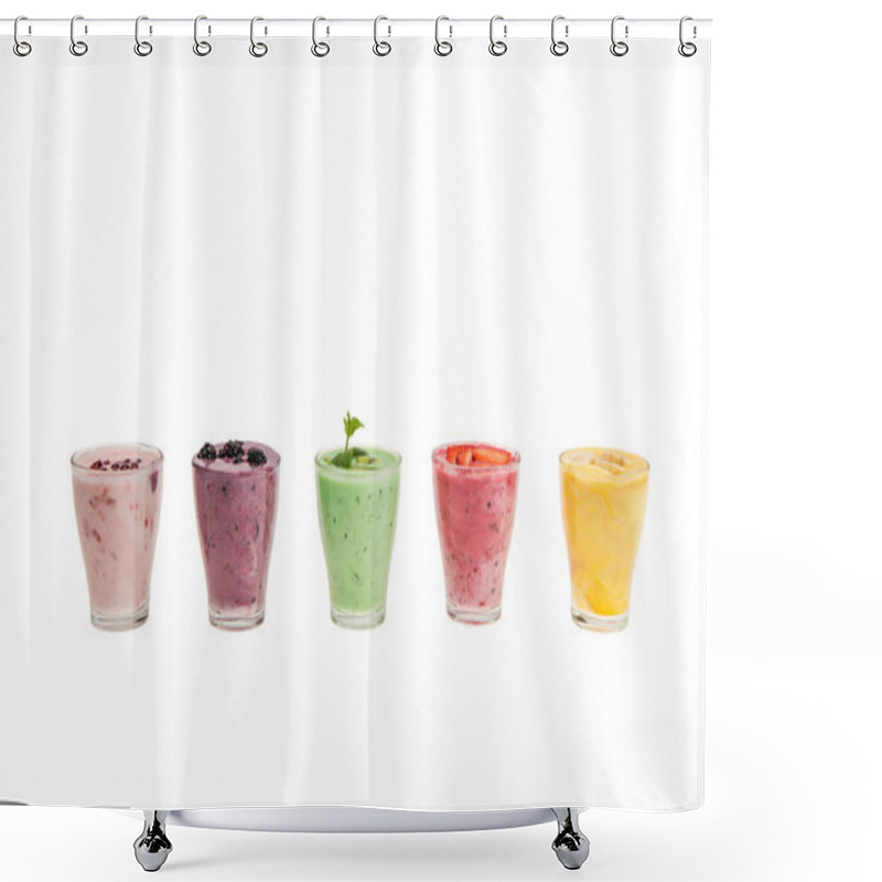 Personality  Fresh Fruit Smoothies  Shower Curtains